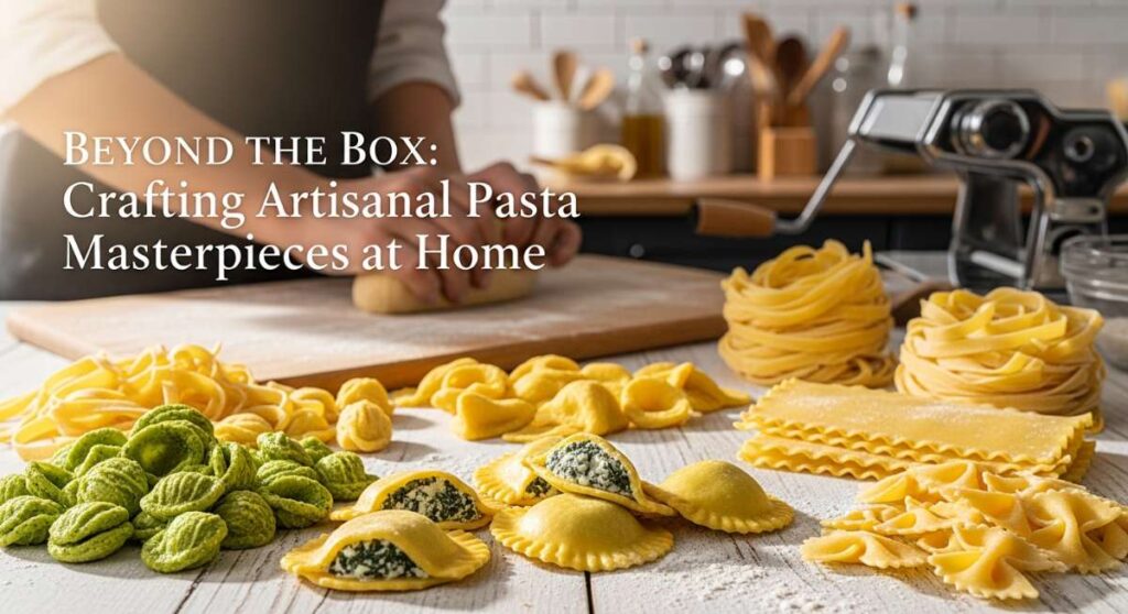 featured: beyond the box: crafting artisanal pasta masterpieces at home