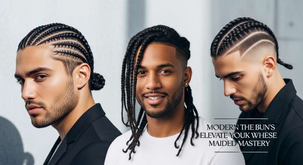 featured: beyond the bun: elevate your look with these men’s braided styles