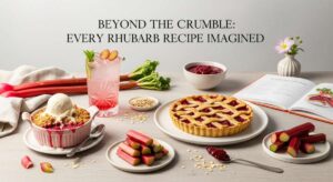 featured: beyond the crumble: every rhubarb recipe imagined