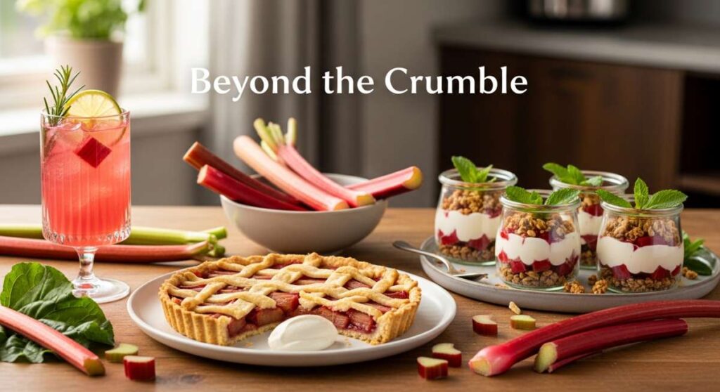 Beyond the Crumble: Innovative Rhubarb Recipes for Every Occasion featured: beyond the crumble: innovative rhubarb recipes for every occasion