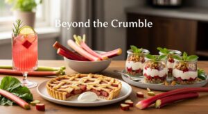 featured: beyond the crumble: innovative rhubarb recipes for every occasion