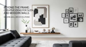 featured: beyond the frame: creative ideas for sleek and modern walls
