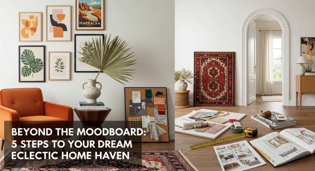 featured: beyond the moodboard: 5 steps to your dream eclectic home haven