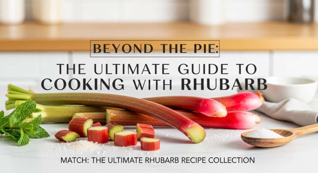 featured: beyond the pie: the ultimate guide to cooking with rhubarb