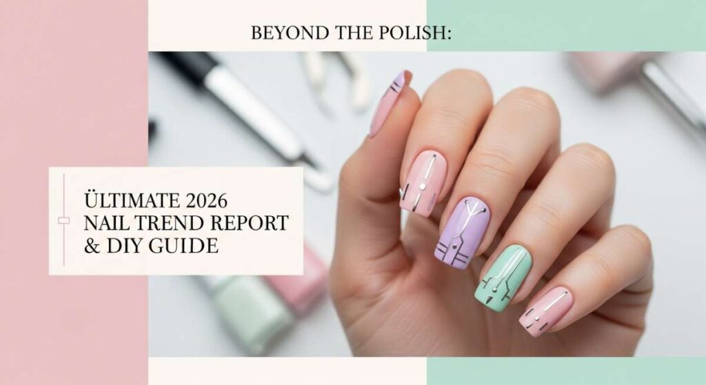 featured: beyond the polish: the 2026 ultimate nail trend report & diy guide