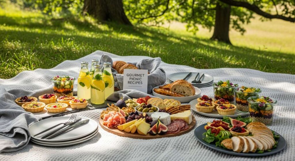 featured: beyond the sandwich: gourmet recipes for a five star outdoor feast