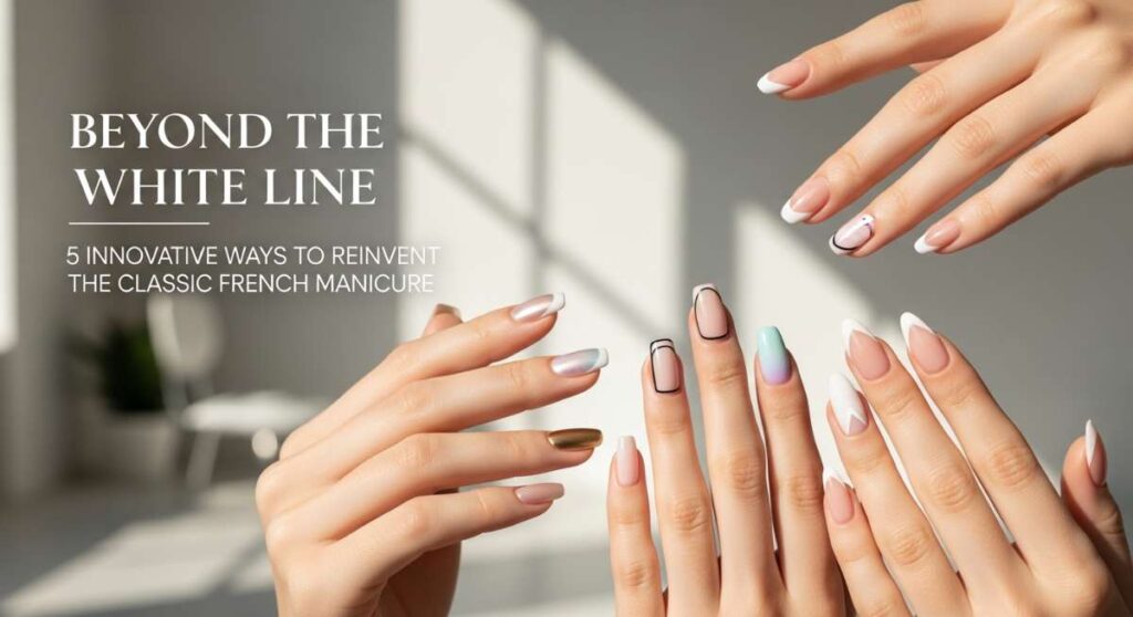 featured: beyond the white line: 5 innovative ways to reinvent the classic french manicure