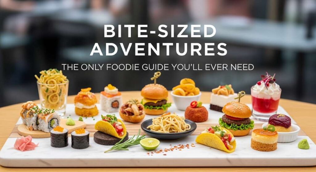 featured: bite sized adventures: the only foodie guide you'll ever need