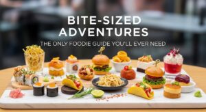 featured: bite sized adventures: the only foodie guide you'll ever need