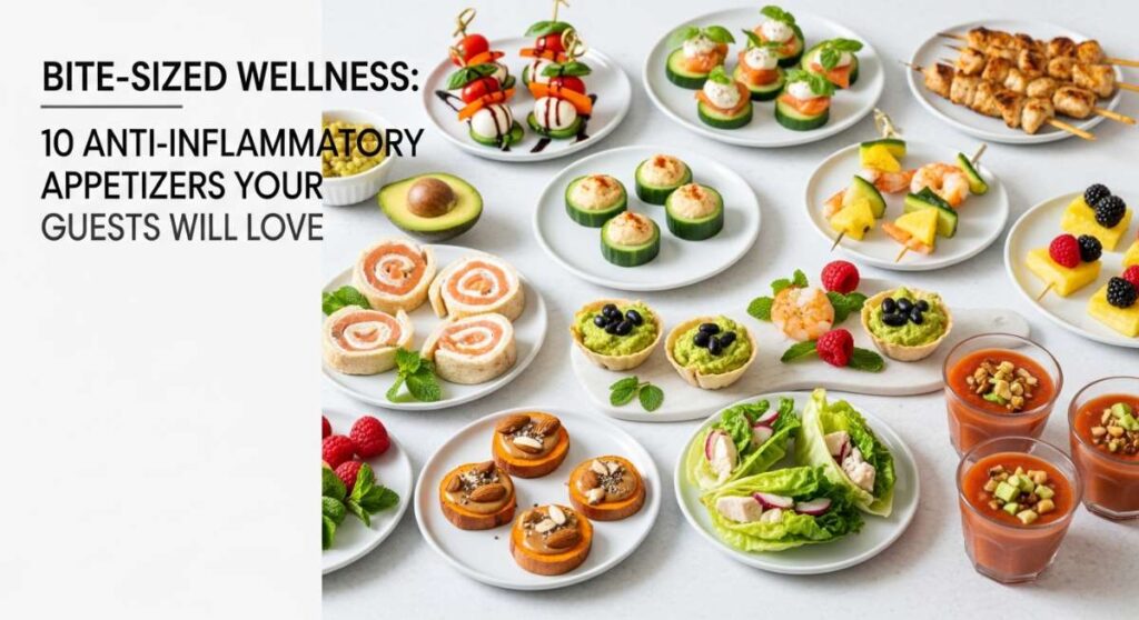 featured: bite sized wellness: 10 anti inflammatory appetizers your guests will love