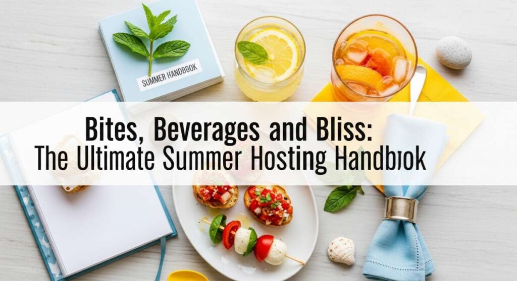 featured: bites, beverages, and bliss: the ultimate summer hosting handbook
