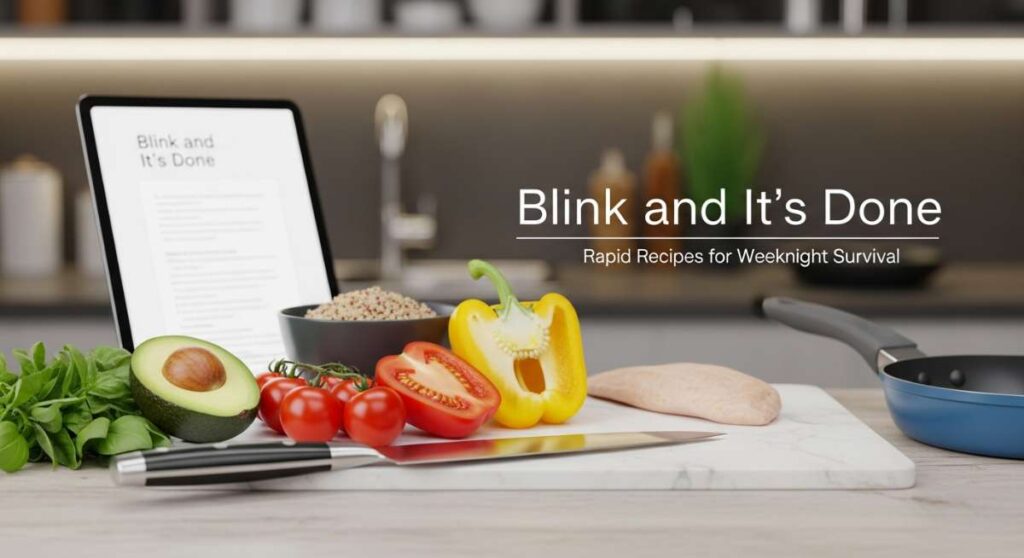 featured: blink and it's done: rapid recipes for weeknight survival