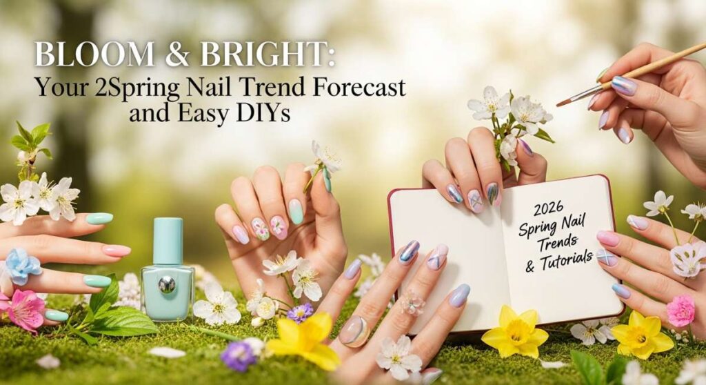 Bloom & Bright: Your 2026 Spring Nail Trend Forecast and Easy DIYs featured: bloom & bright: your 2026 spring nail trend forecast and easy diys