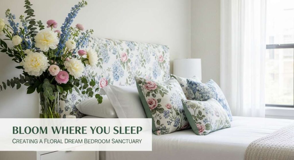 featured: bloom where you sleep: creating a floral dream bedroom sanctuary