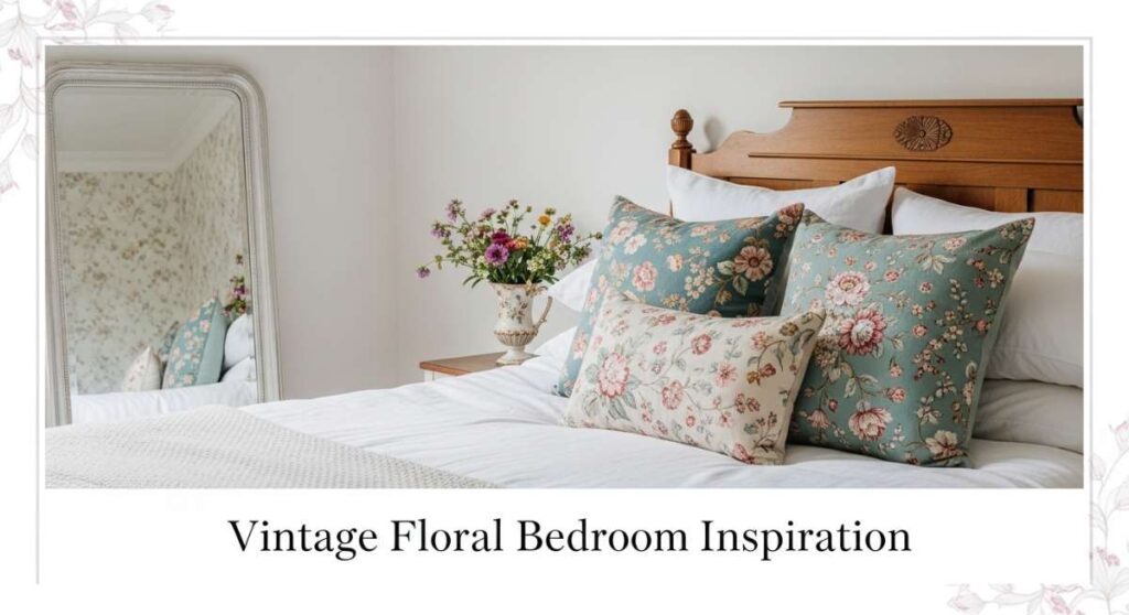 featured: blooming retreat: 5 ways to master the vintage floral bedroom look