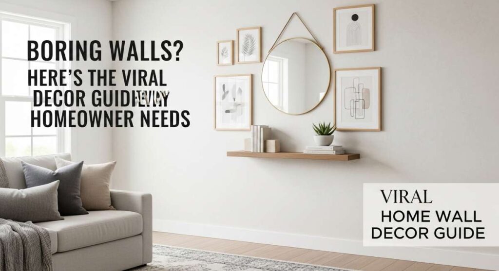 featured: boring walls? here’s the viral decor guide every homeowner needs