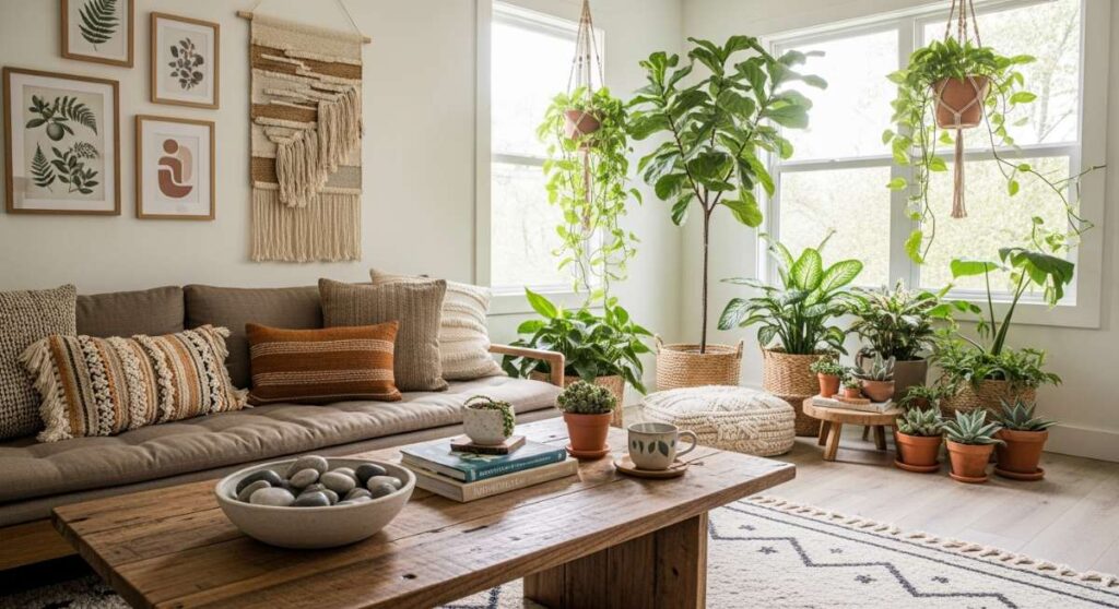 featured: breathe easy: 7 tips for creating a serene organic bohemian sanctuary