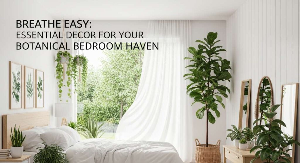 featured: breathe easy: essential decor for your botanical bedroom haven