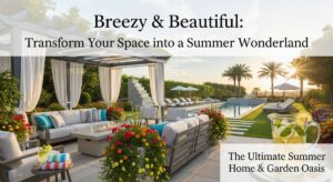 featured: breezy & beautiful: transform your space into a summer wonderland