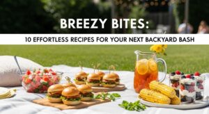 featured: breezy bites: 10 effortless recipes for your next backyard bash
