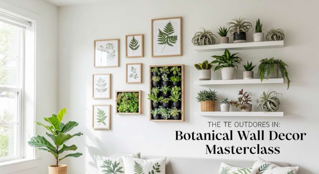 featured: bring the outdoors in: the ultimate botanical wall decor masterclass