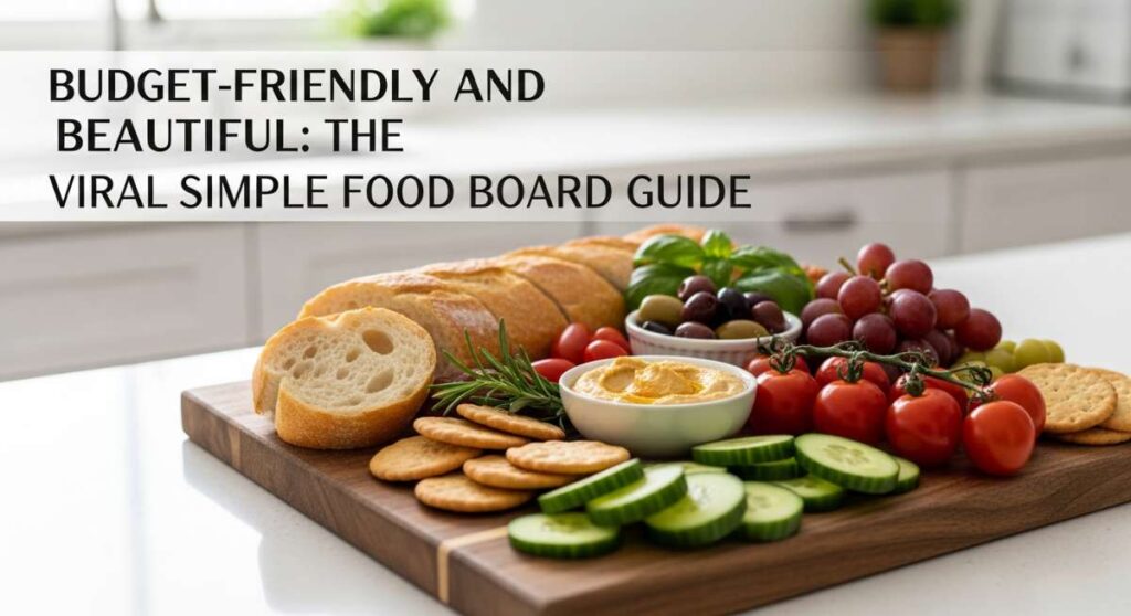 featured: budget friendly and beautiful: the viral simple food board guide