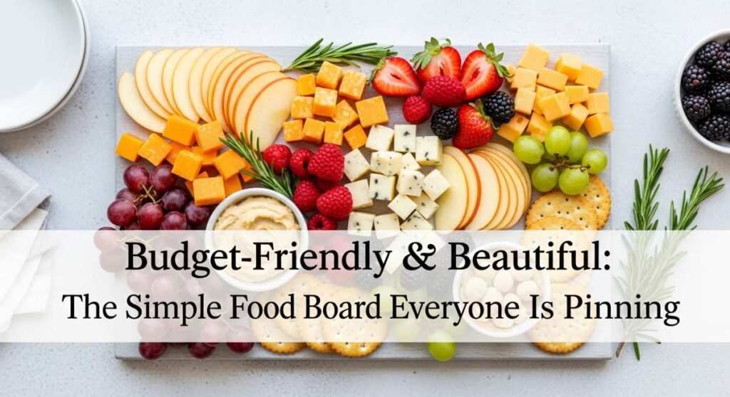 featured: budget friendly & beautiful: the simple food board everyone is pinning