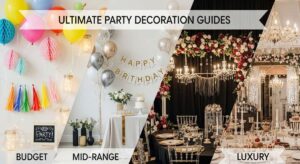 featured: budget to luxury: every party decoration idea you'll ever need