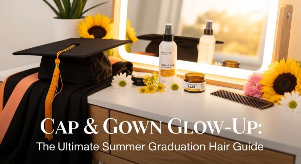 featured: cap & gown glow up: the ultimate summer graduation hair guide