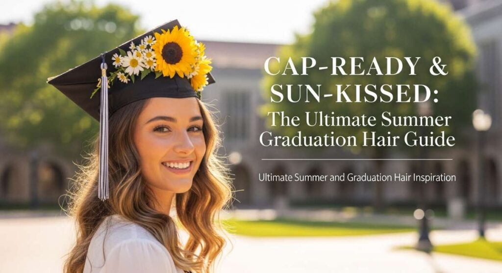 featured: cap ready & sun kissed: the ultimate summer graduation hair guide