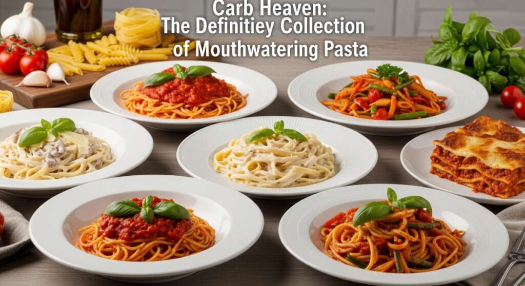 Carb Heaven: The Definitive Collection of Mouthwatering Pasta featured: carb heaven: the definitive collection of mouthwatering pasta