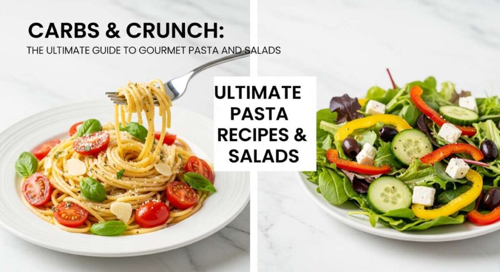 featured: carbs & crunch: the ultimate guide to gourmet pasta and salads