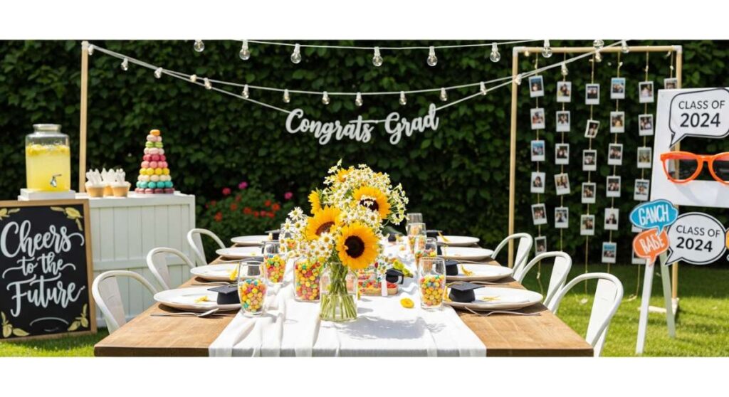 featured: celebrate success: creative summer graduation party ideas