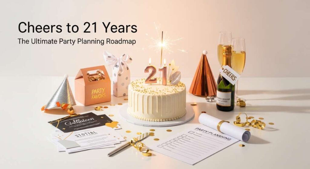 featured: cheers to 21 years: the ultimate party planning roadmap