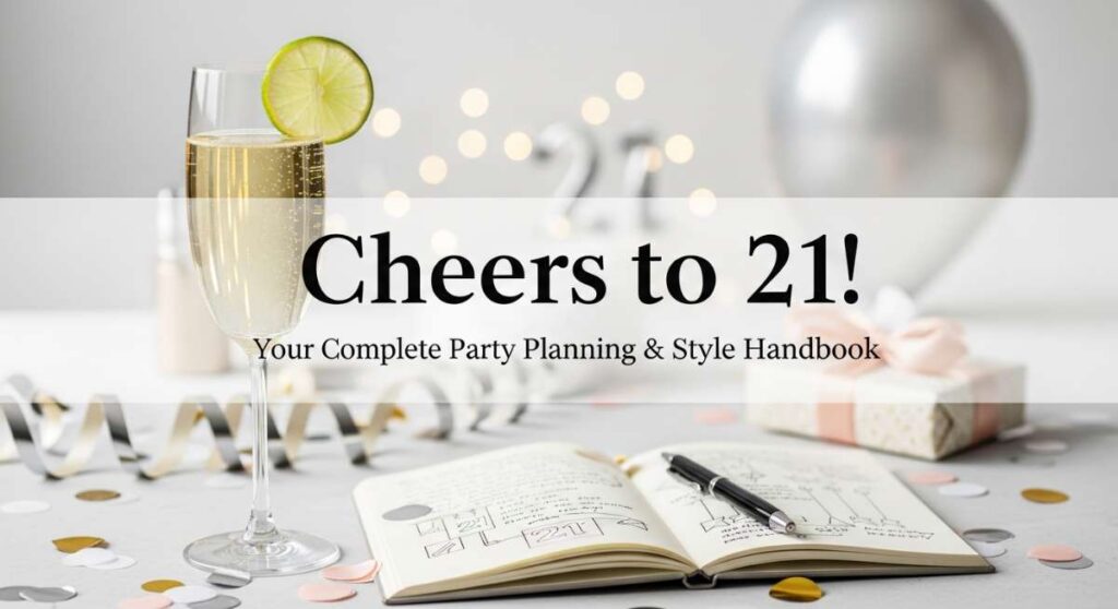 featured: cheers to 21! your complete party planning & style handbook