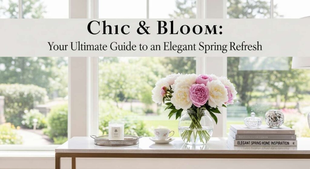 featured: chic & bloom: your ultimate guide to an elegant spring refresh