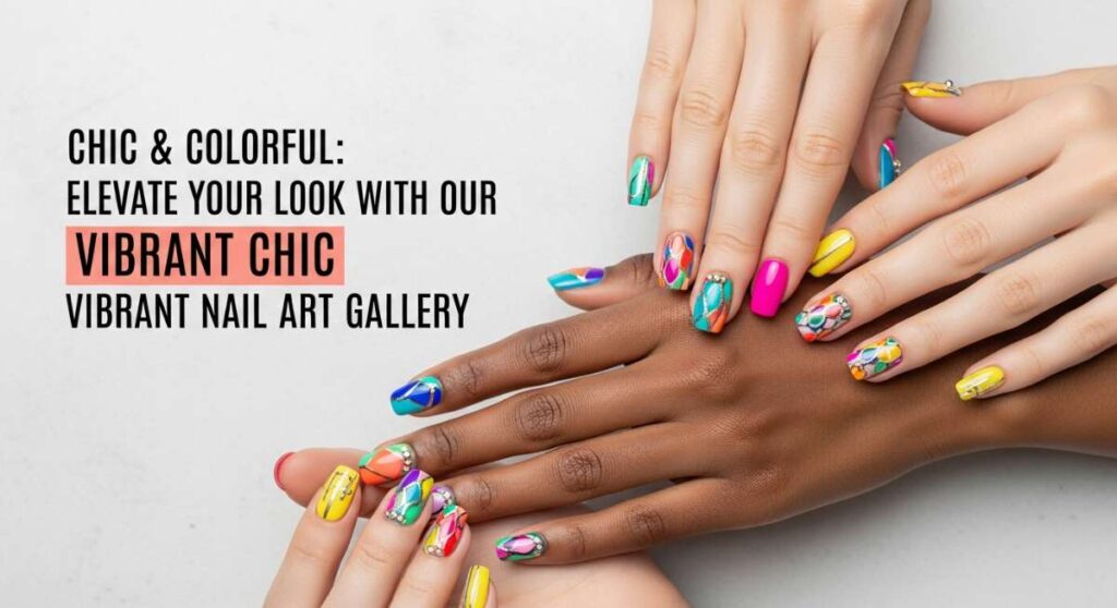 featured: chic & colorful: elevate your look with our vibrant nail art gallery