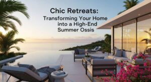 featured: chic retreats: transforming your home into a high end summer oasis