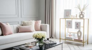 featured: chic romance: merging modern luxury with soft, feminine details
