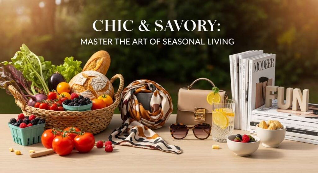 featured: chic & savory: master the art of seasonal living