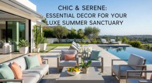 featured: chic & serene: essential decor for your luxe summer sanctuary