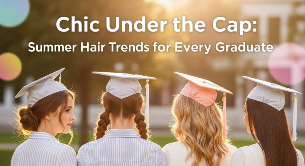 featured: chic under the cap: summer hair trends for every graduate