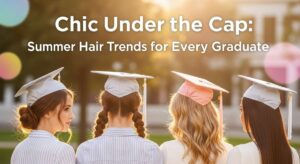 featured: chic under the cap: summer hair trends for every graduate