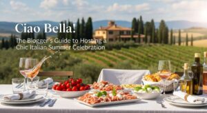 featured: ciao bella! the blogger’s guide to hosting a chic italian summer celebration