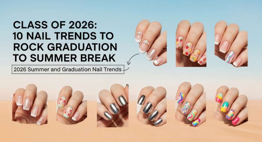 Class of 2026: 10 Nail Trends to Rock from Graduation to Summer Break featured: class of 2026: 10 nail trends to rock from graduation to summer break