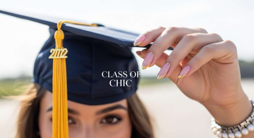 featured: class of chic: high end nail inspiration for your summer graduation