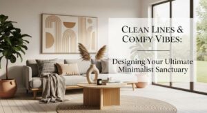 featured: clean lines & comfy vibes: designing your ultimate minimalist sanctuary