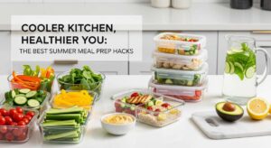 featured: cooler kitchen, healthier you: the best summer meal prep hacks