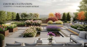 featured: couture cultivation: curating a year round garden retreat