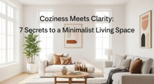 featured: coziness meets clarity: 7 secrets to a minimalist living space